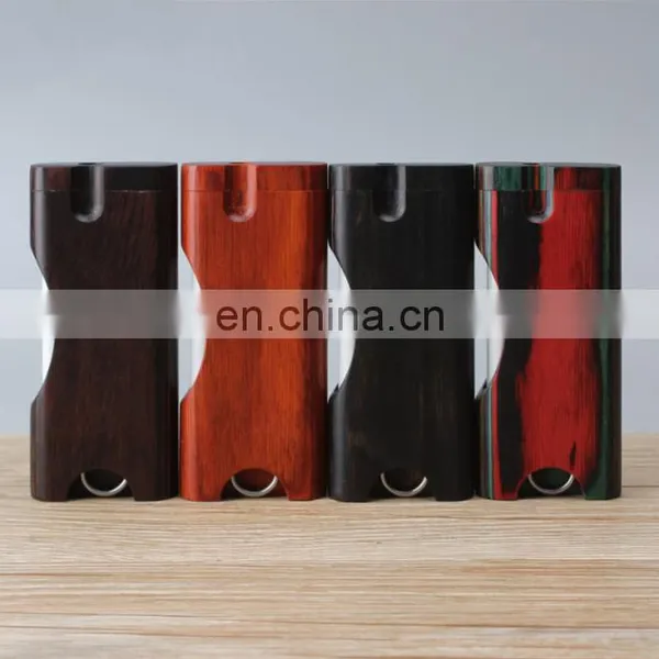 HQP-XJ15 HongQiang Wooden Custom Weed Smoking Cigarette Case Pipe Smoking Accessories Hitter Dugout photo-3