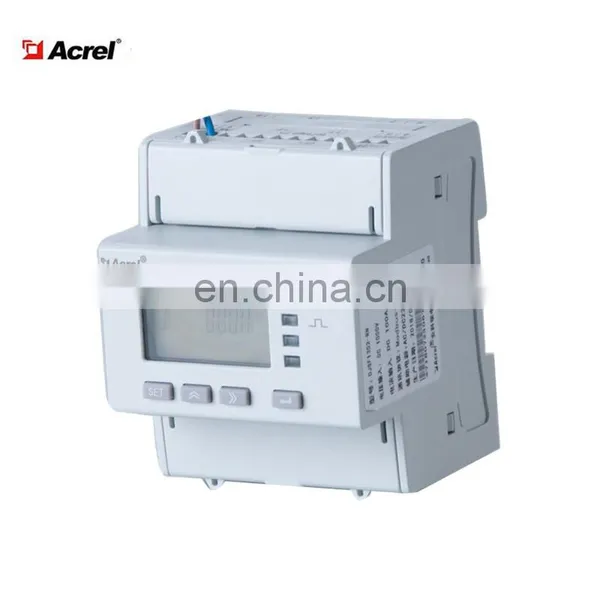 Din Rail Lcd Display Multi-rate Tariff dc Energy Meter With Rs485 Optional 2DI/2DO photo-2