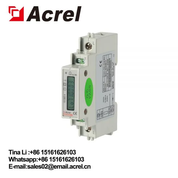 Acrel AC Din Rail Single Phase Electricity Meter With 485 Modbus photo-3