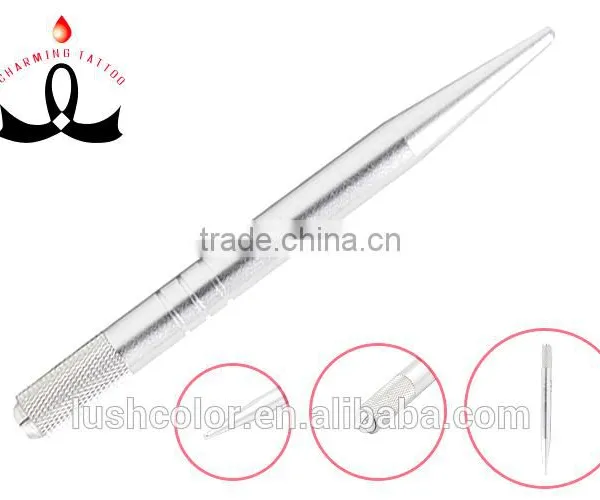 Hot Sell Permanent Makeup Microblading Eyebrow Blue Manual Pens With Light Weight photo-3