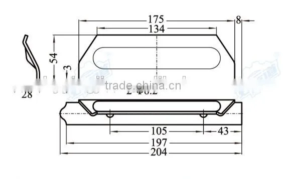 02501 Truck Door Retainer Grab Handles photo-2