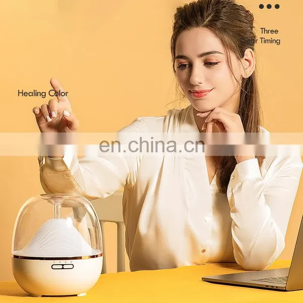 Wholesale High Quality Essential Oil Aroma Diffuser Luxury 600ml Electric Aroma Diffuser For Room Office photo-5