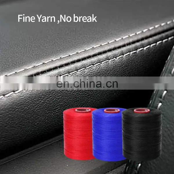 Wholesale 0.8MM Wax Poly Thread Cord Waxed Thread For Leather Sewing photo-3