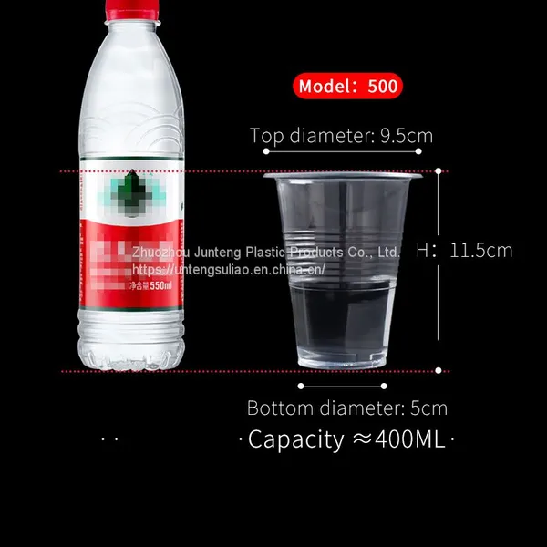 China Supplier Disposable Cups Drinking Water Juice pp Thermoforming Clear Cups photo-2