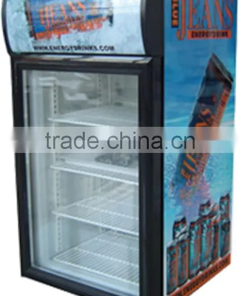 Mini Table Top Beverage Cooler Display Refrigerator Showcase photo-5