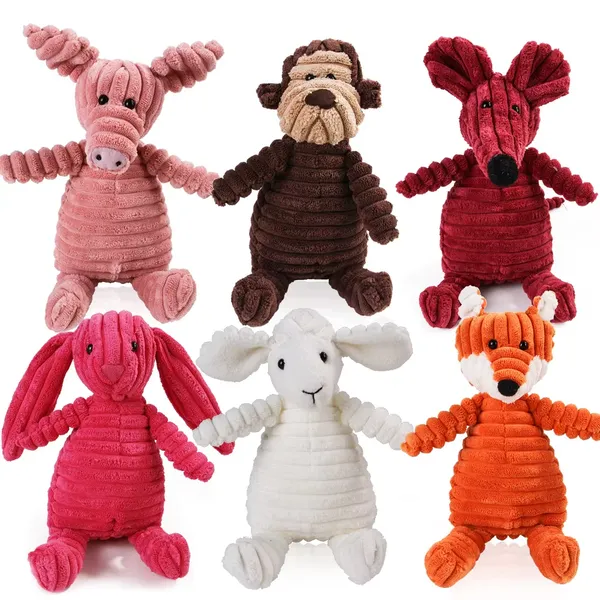 Cheap Wholesale Dog Squeaky Toys Pet Interactive Puzzle Plush Treat Dispenser Toy for Animals Soft Pet Toy