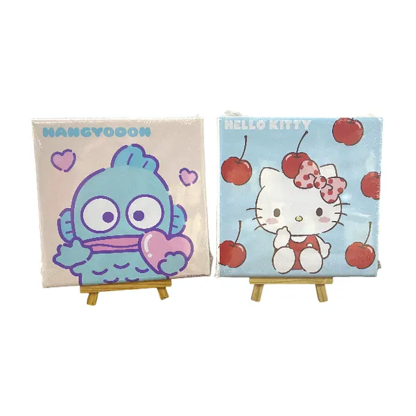 DIY Kit Hand-painted Acrylic Painting Colorful Craft Blank Canvas Kids Painting Art Custom Brush Drawing Artist Boards
