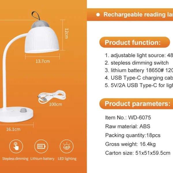 Rechargable USB Plug Mosquito Trap, Electric Mosquito Swatter and Reading Lamps photo-5