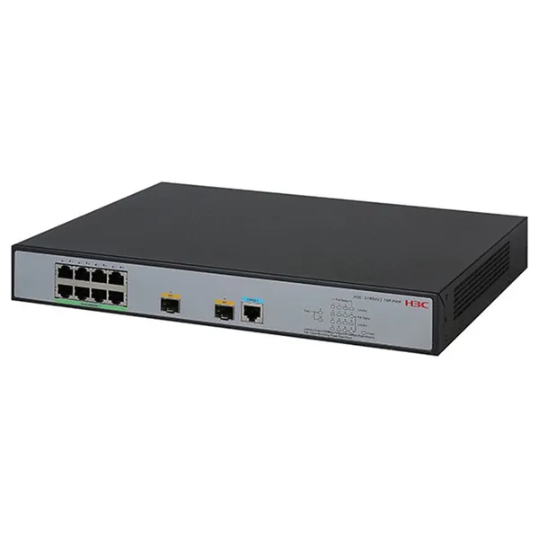 H3C S1850V3-10P-EI Enterprise Switch - 8 Gigabit Ethernet + 2 SFP Ports, Layer 2 Managed Switch photo-2