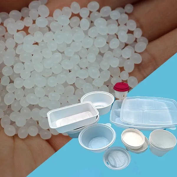 Biodegradable Plastic Materials Poly Lactic Acid PLA Pellets photo-3