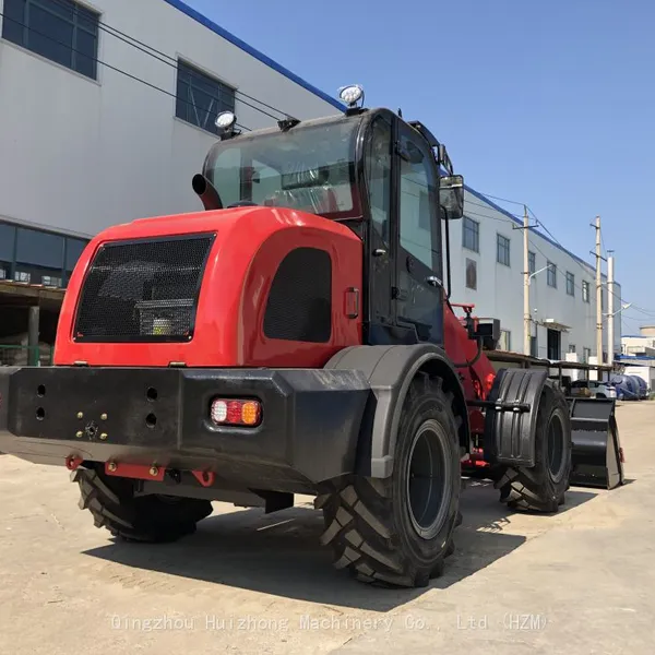 Factory Wholesale Construction Machinery 2ton Wheel Loader HZM825 Mini Front End Loader photo-5
