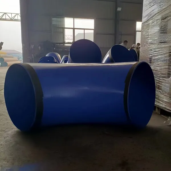 3PE Elbow / National Standard Polyurethane Inner and Outer Anti-corrosion Epoxy Coal Asphalt Pipe Fittings / Double-layer Epoxy Powder Elbow photo-5