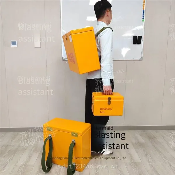 Portable Explosive Box, Blasting Material Operation Box, Mine-used Gunpowder Box, Made of Fiberglass, Lightweight and Corrosion-resistant