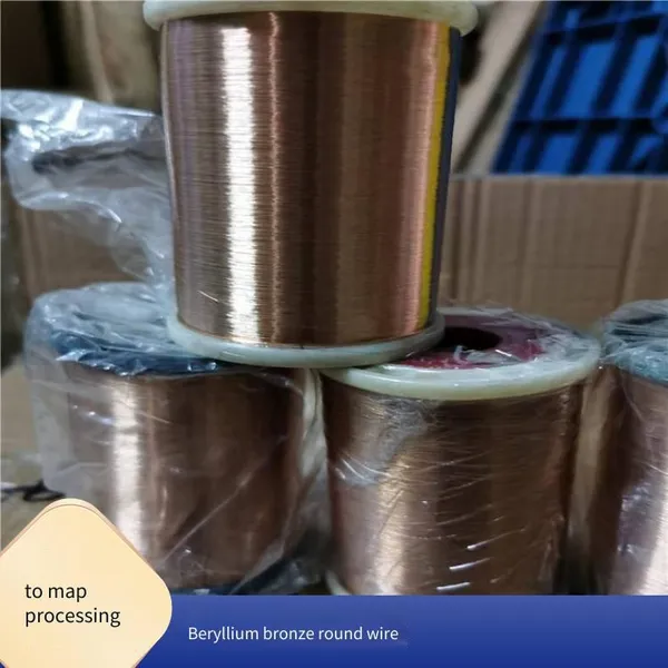 Beryllium Copper Straight Wire C17200, High Hardness Conductive Beryllium Bronze Round Wire, Beryllium Copper Electrode, Beryllium Copper Rod photo-5