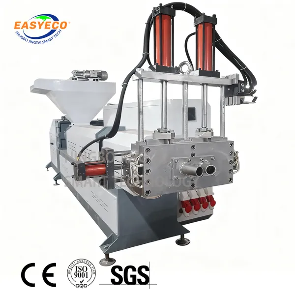 High Quality Jumbo Bags Recycling Machine, Two Stages PP Woven Bags Pelletizer Machine photo-3