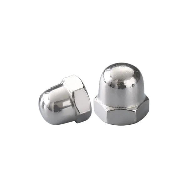 Brass DIN 1587 Domed Cap Nuts Hexagon High Dome Style M8 photo-4