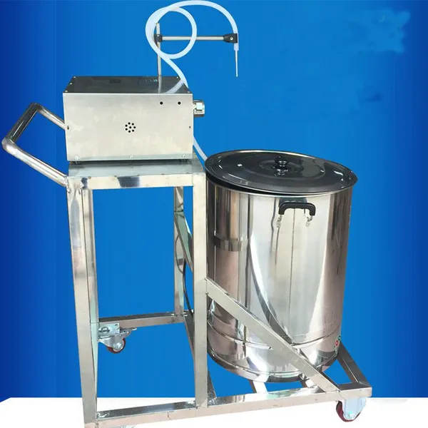 MO-Qdmdch Portable Candle Wax BZ004 Filling Machine With Mobile Wheels Heating Function Quantitative Wax Pouring Machine for Small Business photo-5
