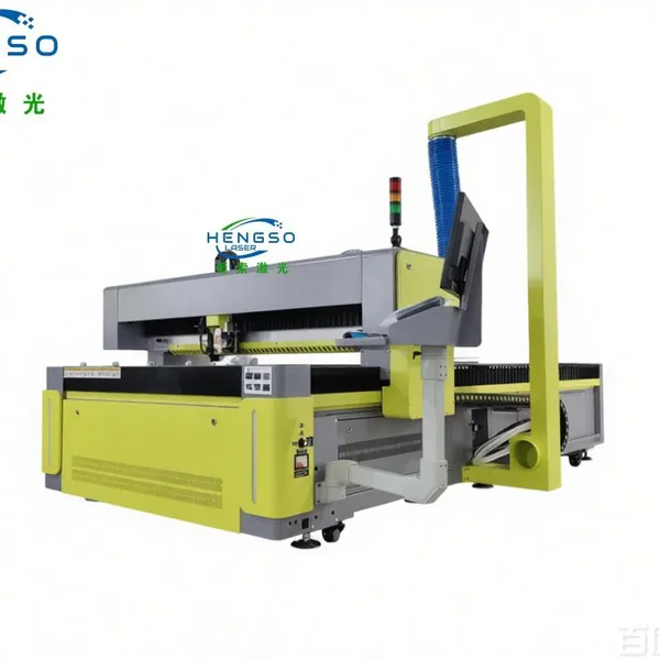 Hot Sale 1325 Dual-Purpose Fiber Mixed CO2 CNC Laser Cutting Engraving Machine Mixed Metal HengSo photo-2