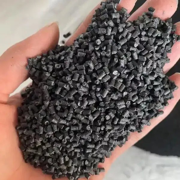 Pom With Glass Fiber, High Rigidity and Low Warpage. Natural Color Pom With Fiber, Black. md Mineral, Gf125 With 30%, High Strength and Hardness photo-3