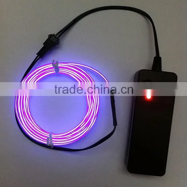 3M of Dia.2.3MM EL Wire With Portable 3V(2XAA-NOT INCLUDED) EL Wire Inverter photo-2