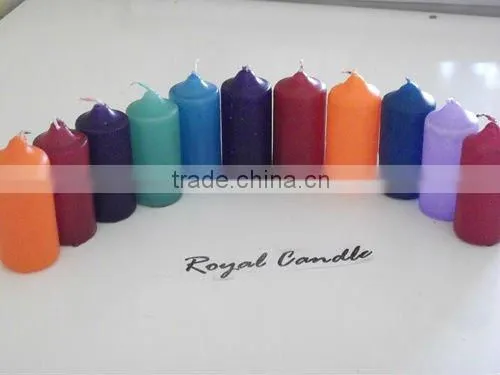 Small Pillar Candles