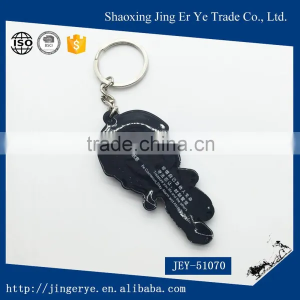 Cartoon Fireman ABS Keychain photo-2