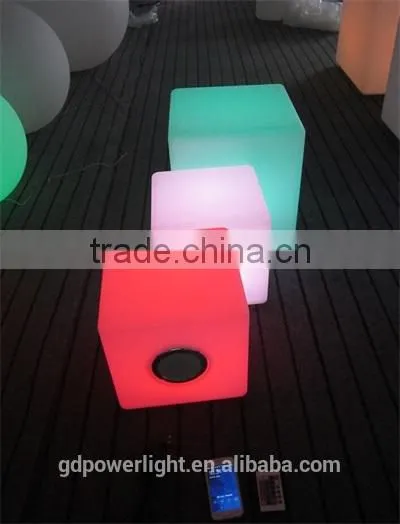 LED Cube With Bluetooth Speaker Stereo and Remote Control 4343B5 photo-6