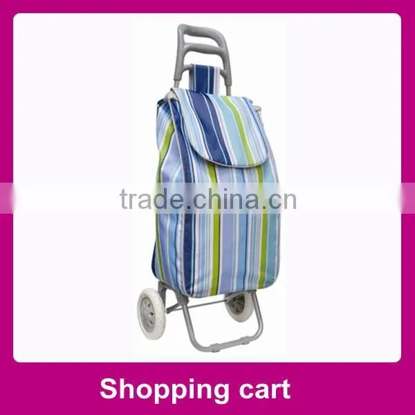 600D Oxford Supermarket Shopping Cart With Chair photo-3