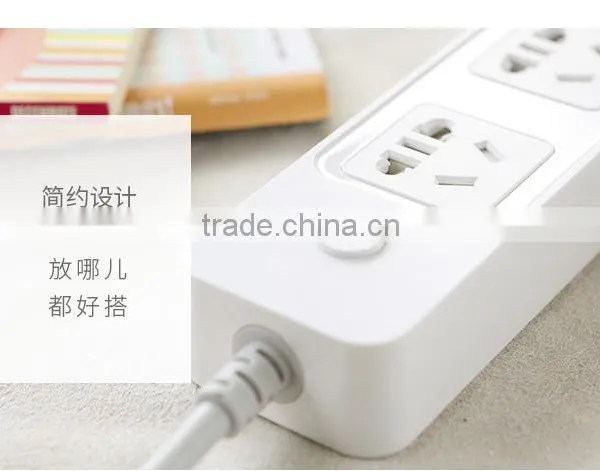 Rock pc Nano Ceram Power Strip Socket With 4 USB Smart Socket Plug Multifunctional Smart Power Strip Electronics photo-6