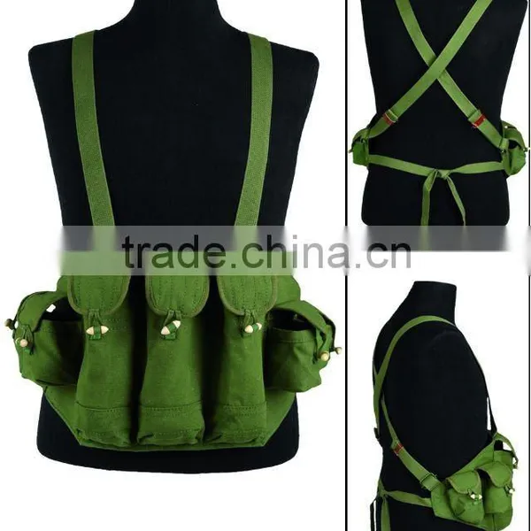 Olive Green Cartridge Pouches Military Supply