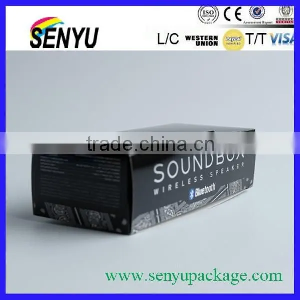 Golden Color Package Box for Electronic Products/good Quality Package Box photo-5