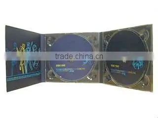 6 Panel Digipak With 2 CD Boxes for 120MM CD/DVD Replication