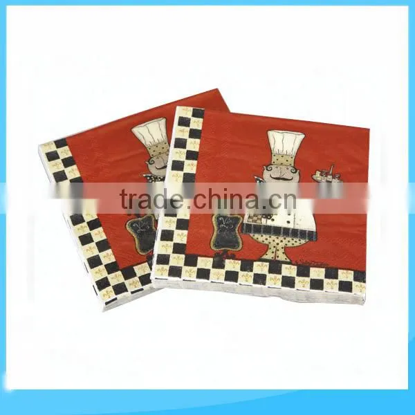 OEM/ODM Printing Tissue Paper Napkin Hot Selling Napkin for Party photo-4