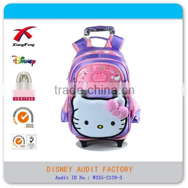 Hot Sale Micky Mouse Cheap School Child Trolley Bag photo-3