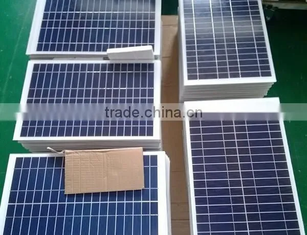 Cheap 36 Cellas Polycrystalline Silicon 80W Schinese Poly Solar Panel OPVC photo-6