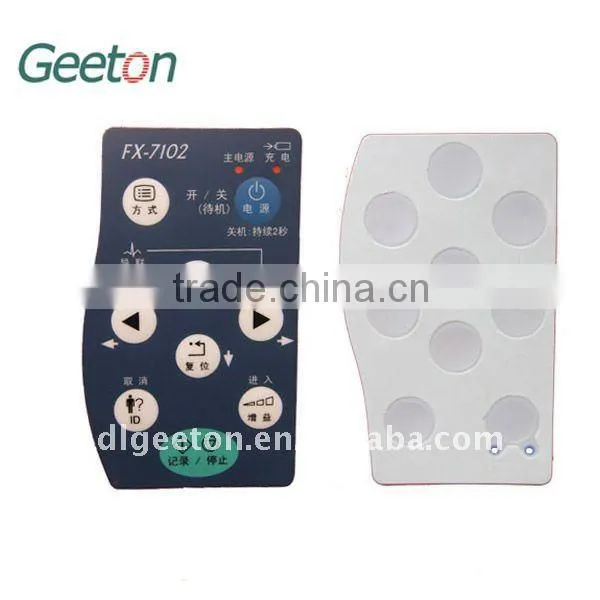 Printing Custom PC Tactile Nameplate Manufacture