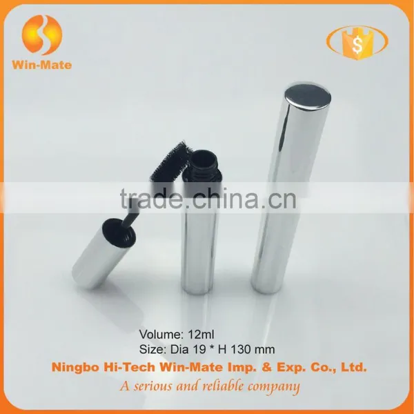 Cylinderical Silver Luminous 12.1ml Mascara Packaging Cosmetic photo-2