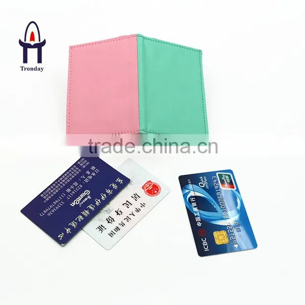 PU Leather Protecting ID Card Case Credit Card Pouch Bank Card Holder photo-2