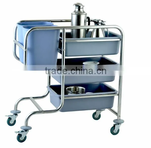 3 Tier Black Utility Heavy Duty Cart photo-3