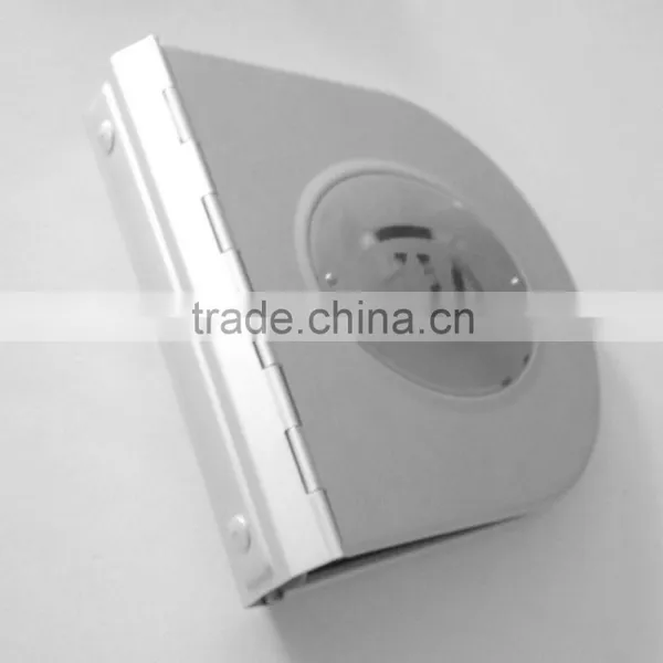 High Quality Shiny Silver Printing Aluminum Blank Brand CD&DVD Storage Case Holder photo-3