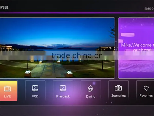 Low Cost Hotel Iptv Solution for Hotel Digital tv System photo-3