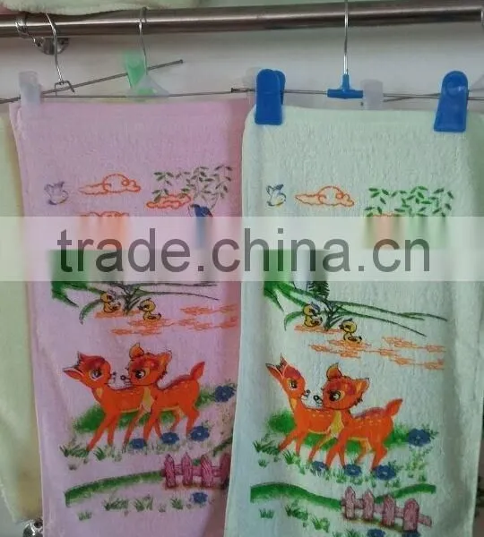 Yarn Dyed Colorful Printing 21S Cotton Towels photo-3