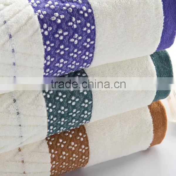 2015 China Supplier 100% Cotton Luxury Face Towel Bath Towel Gift Towel Sets photo-5