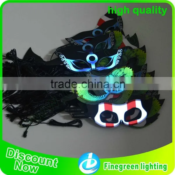 Led Flashing Party Mask,led Mask LED Light up Mask photo-2