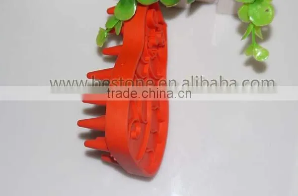 Rubber Dog Grooming Hair Brush photo-6