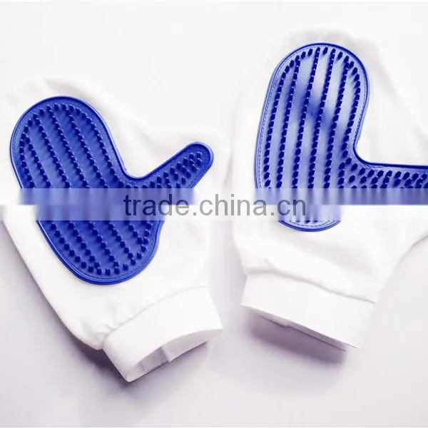Dog & Cat Universal Pet Animal Grooming Massage Glove Brush Pet Mitt photo-6