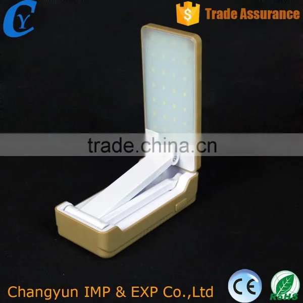 New Design LED Table Desk Plastic Rechargable Energy Saving photo-2