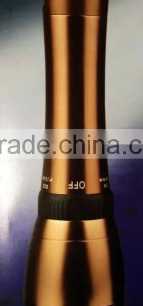 Alloy Body Rechargeable Battery 60m Water Proof Diving Torch With CE & ROHS photo-2