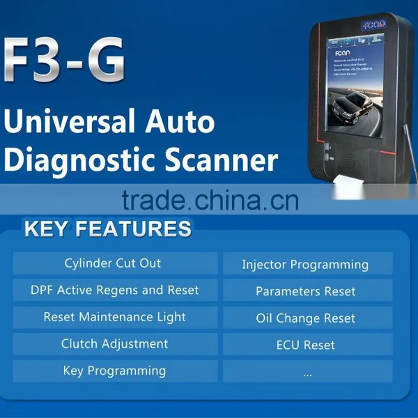 Cylinder Cut Out, DPF Active Regeneration and Reset, Oil Change Reset, Passenger and Commercial Vehicles, Car Diagnostic Tool photo-3