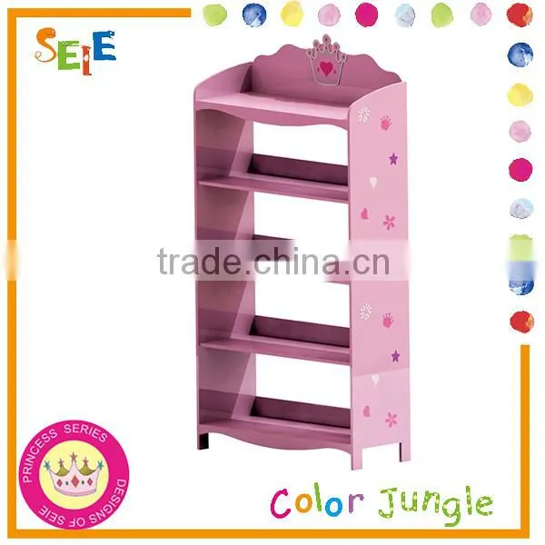 Unfinished Floating Foldable Wood Ornament Shelf photo-2